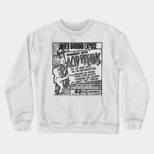 Freakout With Acid Dreams  ≤≥  60s Retro Underground Movies Crewneck Sweatshirt